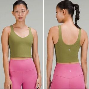 Lululemon Align Tank Top in Bronze Green Size 8